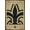 Bronze Framed Version, variant on NFL New Orleans Saints - Logo 25 Wall Poster, 22.375" x 34"