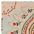thumbnail image 2 of SAFAVIEH Bella Meriel Floral Paisley Wool Area Rug, Beige/Blue, 4' x 6', 2 of 4