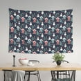 thumbnail image 4 of Easygdp Christmas Village Tapestry Wall Hanging, Wall Tapestries for Bedroom Aesthetic Living Room Office Decor 60x40in, 4 of 8
