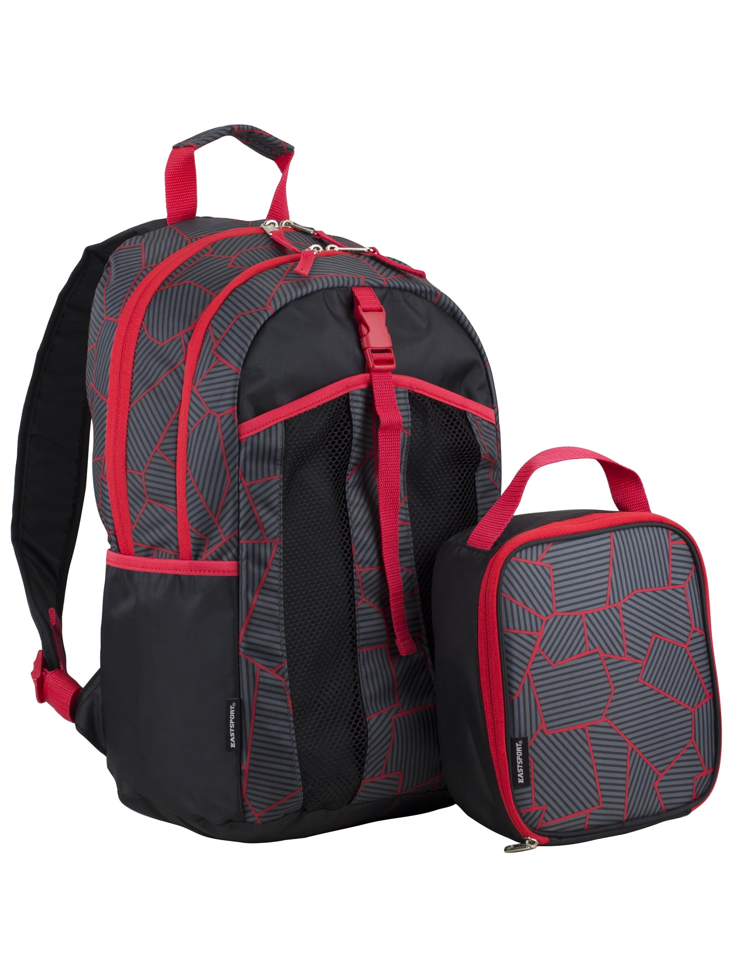 Eastsport Eastsport Backpack with Bonus Matching Lunch Bag, Geo