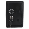 thumbnail image 2 of Small Cash Box, Beautiful Design, High Gloss, Protect Cash, Jewelry, Passports, 2 Keys, Password on Bottom Strip, Suitable for Home, School, Office, 2 of 8