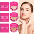 thumbnail image 4 of Clearance!Xurol Peptide Bounce Balm Foundation,Moisturizing Concealer Foundation Make Up Is Light Fit And Last For A Long Time Concealer Moisturizes Skin Brightens Skin Tone Suitable,Natural, 4 of 8