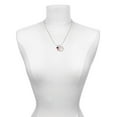 thumbnail image 3 of Delight Jewelry Silvertone I love Soccer - Red Heart To the World You are a Mother Locket Necklace, 3 of 4