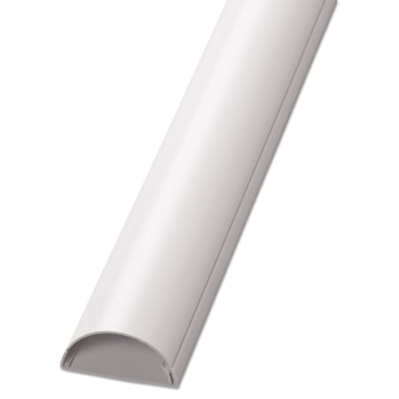 UPC: 0818165010242 | D-line Decorative Desk Cord Cover  60  X 2  X 1  Cover  White