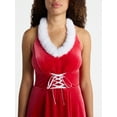 thumbnail image 4 of No Boundaries Santa Halter Dress, Women’s, 4 of 5