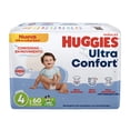 thumbnail image 2 of Pañal Desechable Huggies Ultraconfort Etapa 4 Niño (60 x 3) 180pz, 2 of 6