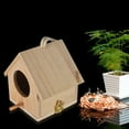 thumbnail image 4 of Miyuadkai Insect Traps Clearance House Box Dox House Wooden Bird House Bird Box Large Box Bird Bird Artscrafts Sewing Room Decor Clearance Khaki, 4 of 10