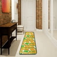 thumbnail image 3 of SKYSONIC 2'X6' Gold Horseshoe Beer Runner Rug with Rubber Backing, St Patrick's Day Non Slip Entryway Rug Runner Washable Soft Area Rug Carpet for Hallway Bedroom Kitchen Decor, 3 of 6
