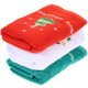 thumbnail image 4 of GOOHOCHY 3 toallas navideñas de algodón, absorbentes, para manos, 4 of 8