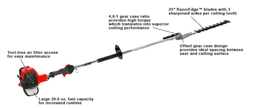 Echo X Series Hedge Trimmer