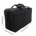 thumbnail image 3 of Water Clarinet Clarinet With Top Handle Foam Padded Clarinet Bag With Adjustable Shoulder Strap For, 3 of 5
