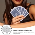 thumbnail image 2 of Miangastore 1 Set Waterproof Plastic Poker Cards Tool Entertainment Prop for Home Bar Office, 2 of 9