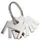 thumbnail image 2 of 5x Dispensador De Llaves Rollo De Toalla Dispensadores Accesorios Llavero Anillos Para, 2 of 9