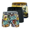 CRAZYBOXER Men's Underwear The Mandalorian Comfortable Lightweight Boxer Brief Perfect fit (3 PACK)