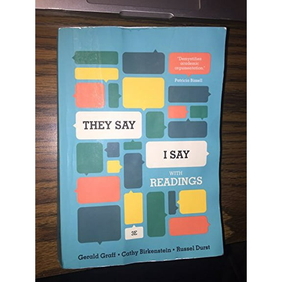 Pre-Owned They Say / I Say: The Moves That Matter in Academic Writing, with Readings (Third Edition) (Paperback) 0393937518 9780393937510