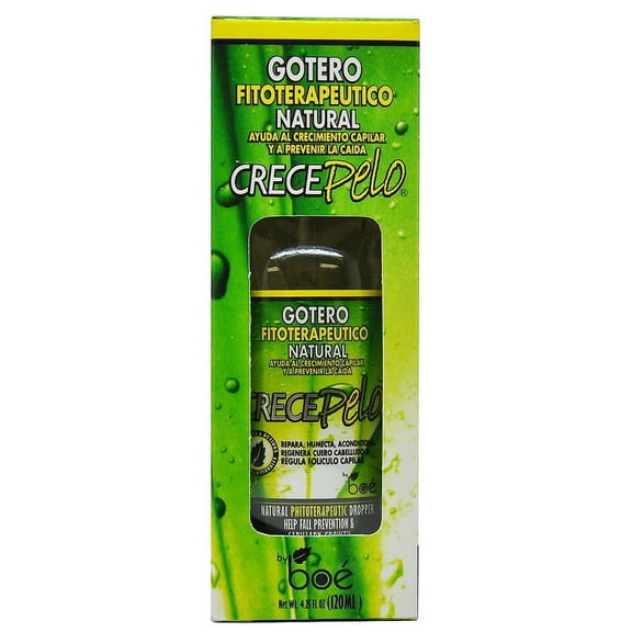 Crece Pelo Capillary Hair Growth Natural Dropper 4.25 oz