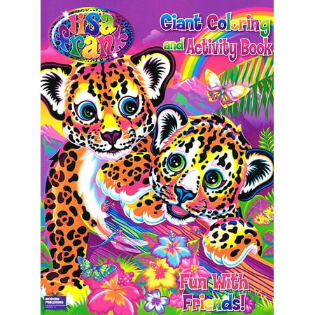 Lisa Frank Coloring Book Cover