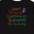 thumbnail image 4 of Inktastic Optometrist like Daddy Boys or Girls Long Sleeve Toddler T-Shirt, 4 of 5