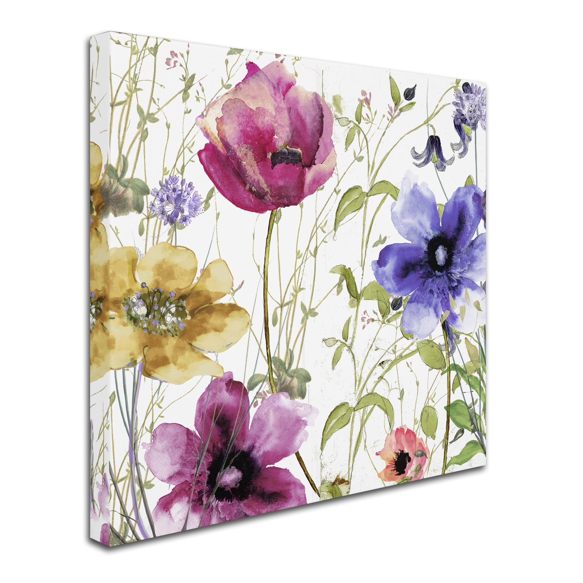 Trademark Fine Art "Summer Diary I" Canvas Art by Color Bakery