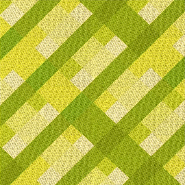 Ahgly Tapis d'Intérieur Lavable en Machine Carré Vert Pistache Transitionnel, 7 Pieds Carré