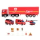 thumbnail image 1 of Camión de bomberos de juguete, mano de obra fina, agarre cómodo, portátil, varios tipos, modelo de camión de bomberos, 1 of 8