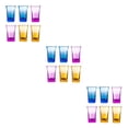 thumbnail image 1 of Naiovety 6 copas de vino para fiestas, copas acrílicas para dispensador de vidrio, juegos para beber, soporte para cóctel, colorido Type1 NO1 Naiovety CBP149146, 1 of 6