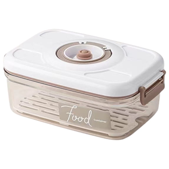 Refrigerator Food Storage Containers Preserve and Marinate Vacuum Containers Storage Food Without Sticking 1.2L