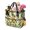 Sunflower and Vine Blue Pattern, variant on Sunflower and Vine Blue Pattern Garden Tool Bag, Garden Supply Caddy with Multi Pockets & Large Capacity, Waterproof Gifts for Outdoor Yard Gardening