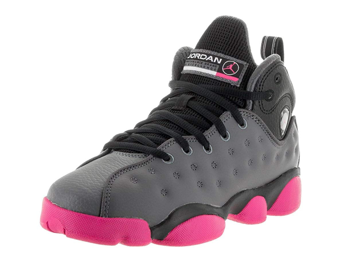 Jordan 1 Retro High GP Little Kid/'s Shoes Grey//Sport Fuchsia//Black 705321-009