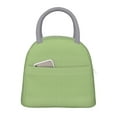 thumbnail image 1 of Disketp Green Gingham Bolsa Térmica para Almuerzo, Lonchera con Abertura Amplia y Gran Capacidad, Organizador Reutilizable para Mujeres, Hombres y Adultos, 1 of 6
