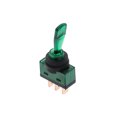 thumbnail image 1 of Tholdsy Interruptor de palanca de coche, reemplazo modificado, actualización de 12mm, 2 engranajes, interruptores de vehículos automotrices, Adaptadores de corriente Verde, 1 of 6