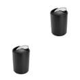 thumbnail image 3 of Advancent Cubo de basura Cubo de basura Dispensador de soporte de jabón Multiusos Accesorios para el hogar de larga duración Ahorro de espacio Negro 2piezas, 3 of 6