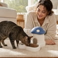 thumbnail image 7 of Cottage Style Pet Feeder Water Dispenser Food Storage Sealed Auto Refill for Cats Dogs Small Pets Indoor Feeding Station Cute Decor, 7 of 7