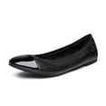 thumbnail image 1 of Zapatos DREAM PAIRS Ballerinas Sole-Flex Planas Negras Talle 11, 1 of 6