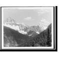 thumbnail image 2 of Historic Framed Print, Eagle Peak and Sir Donald, Selkirk Mts., B.C., 17-7/8" x 21-7/8", 2 of 9