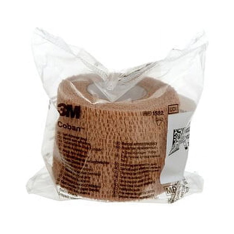 3M Coban Bendaggio Autoadesivo – 5 Rotoli 2,5 Cm X 1,5 M – Fissaggio Medicazioni E Compressione Uniforme - 4