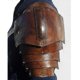 thumbnail image 3 of Leather Pauldrons Spaulders Medieval Shoulder Armor Viking Costume Knight Warrior Cosplay Larp Accessory Halloween Props For Men, 3 of 4