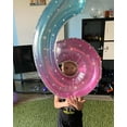thumbnail image 2 of Number Balloon 40 Inch for Birthday Decorations, Large Foil Balloon Numbers, Mylar Giant Birthday Balloon for Boy Girls Women Men, 2 of 17