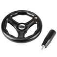 thumbnail image 2 of 1PC Roue à Main Ronde, Roue à Main, Meuleuses en Plastique pour Fraiseuse Machines-Outils Industrielles, 2 of 8