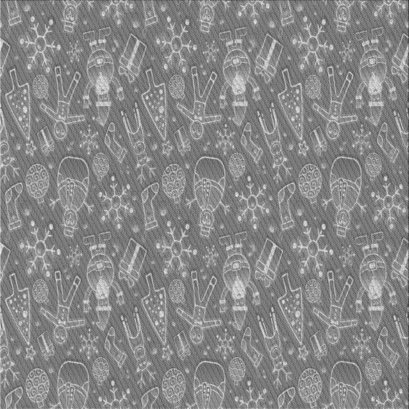 Ahgly Company Machine Washable Indoor Square Transitional Dim Gray Area Rugs, 6' Square