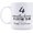 4 Month Anniversary Gift, variant on 3 Month Anniversary Mugs for Girlfriend Boyfriend - Three Month Anniversary Mug for Him Her Couple Lovers - 3 Months Down A Lifetime To Go Happy Anniversary Mug - 11 oz Coffee Mug