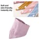 thumbnail image 3 of Baberos para bebé, paquete de 10 baberos bandana para bebé, baberos de algodón para niños y niñas unisex, juego de 10 colores sólidos para la dentición y el babeo, 3 of 5