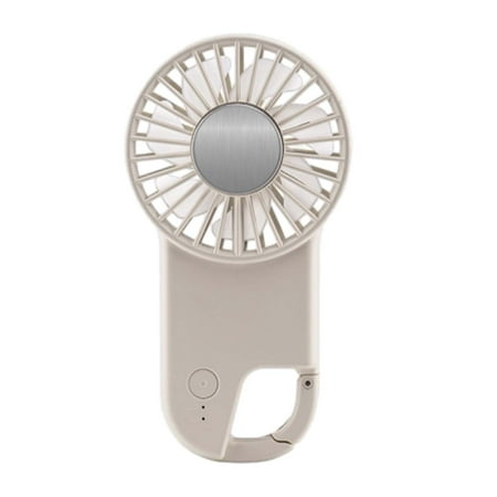 

Avdolw Rechargeable Handheld Fan with 3 Speed Adjustment and Low Noise Portable Mini Fan for Outdoor Travel Indoor Office and Home Use Includes Carabiner for Convenient Hanging