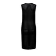 thumbnail image 4 of Vestido Ocean Pacific para Mujer, Crochet,con Abertura en Costado Negro Talla CH, 4 of 4