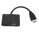 thumbnail image 2 of Cable de interfaz multimedia HD a VGA, adaptador convertidor de interfaz multimedia HD a interfaz multimedia HD a VGA, adaptador HDTV, materiales de la mejor calidad, 2 of 9