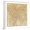 White Frame, variant on Art.com Mapa Di Roma, 1898 Art Print by Lorenzo Fiore, 16" x 16"