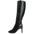 thumbnail image 2 of Journee Womens Elisabeth Wide Calf Block Heel Knee High Boots, 2 of 8