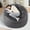 Dark Gray, variant on HARIPUL 6FT Bean Bag Chair with Memory Foam Filled, Large Stuffed Beanbag Chair Soft Sofa with Removeable Dutch Velvet Cover, Velvet Red