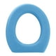 thumbnail image 1 of Asiento de inodoro universal, cojín de espuma adhesiva, cubierta impermeable, espuma alta, todo el año, azul, 1 of 2