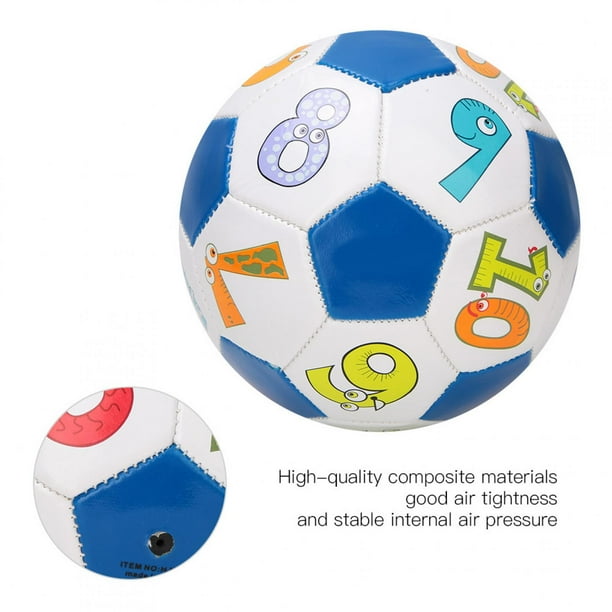 Tamaño 2 Bola De Fútbol, Fútbol De Entrenamiento Al Aire , 13 Cm/5.1 Pulgadas Juvenich Match Ball Para Niños Pequeños